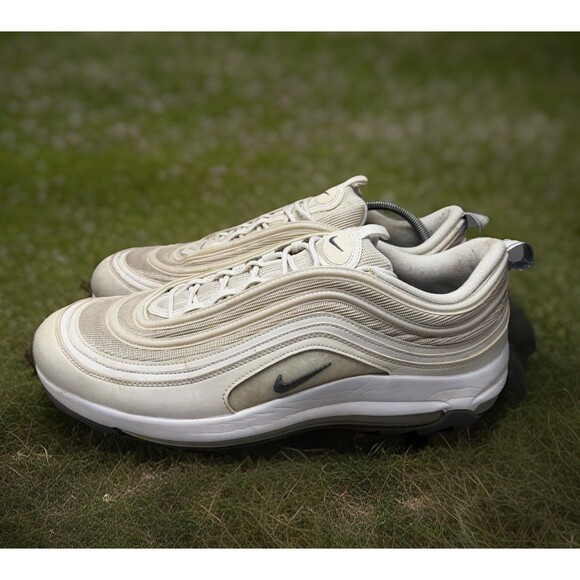 Nike Air Max 97 Golf White Pure Platinum Cool Grey CI7538-100 Men Sz 15 RARE main image 11